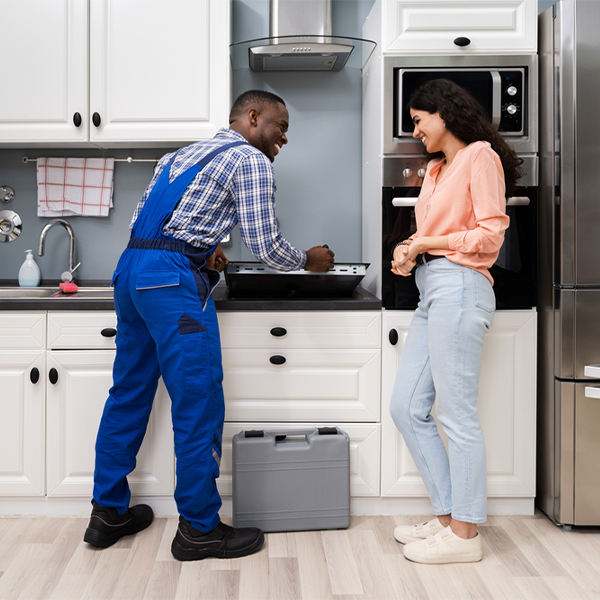 can you provide an estimate for cooktop repair before beginning any work in Victor Iowa